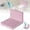 Pink 2PCS, variant on 2PCS Floating Shelf Wall Hanging Shelf No Punching Floating Shelf White Ledges with Self Hanging Rack Suitable for Living Room Kitchen and Bathroom Home Decor