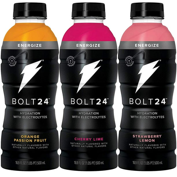 BOLT24 Fueled by Gatorade, Energize with Antioxidants and Caffeine, 3
