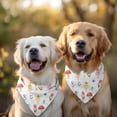 thumbnail image 2 of Dog Bandana 2 Pack,Flower Fairy Princess Pattern Bandanas for Dogs,Cat Bandana,Small/ Large Dog Bandana 2 Size,Dog Bandanas, 2 of 6