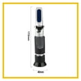 thumbnail image 2 of Portable Refractometer Salinity Sugar Meter Saccharimeter Refractometer Auto 0-32% Brix Tester Salinometer Refractometer ,Precision Measurement, 2 of 6