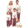 thumbnail image 1 of WephuPSho Conjuntos de pijamas navideños familiares a juego, pijamas navideños para bebés a juego para adultos y niños, conjunto de ropa de dormir navideña para vacaciones, 1 of 3