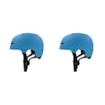 thumbnail image 4 of Sonducket Cascos protectores - Forro desmontable para protección personalizable y cómoda Patinaje sobre ruedas Cascos de equitación Azul mate azul mate METRO(52-58CM) 2piezas, 4 of 6