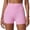 Pink, variant on Kcolen Tight Yoga Shorts for Women,Biker Shorts Women Solid Color Seamless Comfort Tummy Control Yoga High Waist Shorts