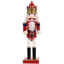 Gymnture Xmas Wood Nutcrackers Christmas Figures for Decor