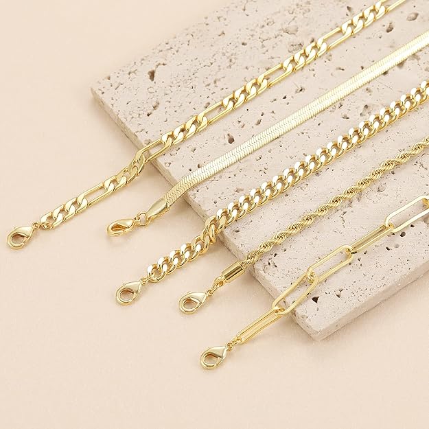 Stack Bracciali da donna Braccialetti oro/argento per le donne