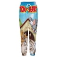 thumbnail image 4 of Tom And Jerry Men's Athletic Joggers Stretch Sweatpants Running Workout Gym Track Golf Pants for Men, 4 of 7