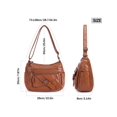 thumbnail image 6 of Deago Crossbody Bags for Women Pocketbooks Soft PU Leather Ladies Purses and Handbags Multi Pocket Shoulder Bag with Adjustable Strap, 6 of 10