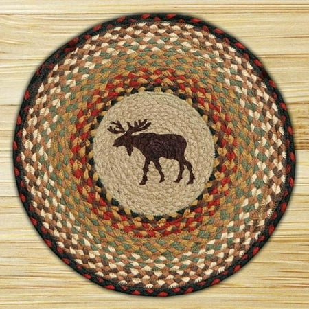 15.5in. x 15.5in. Moose Round Chair Pad
