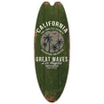 thumbnail image 2 of Tablas de Surf Decorativas SurfCrest 1Pza 16x45cm Madera Tabla de Surf., 2 of 4