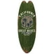 thumbnail image 2 of Tablas de Surf Decorativas SurfCrest 1Pza 16x45cm Madera Tabla de Surf., 2 of 4