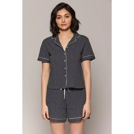 

Claudel Lingerie Cotton Boxer Pajamas Set CL010020
