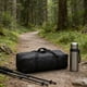 thumbnail image 5 of Bolsa de viaje impermeable resistente 60L – Organizador de equipamiento para bolsas de viaje de tela Oxford, bolsa grande para llevar todo el equipaje y acampar, gimnasio, mudanzas, negra, 5 of 6