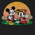 thumbnail image 3 of Disney - Mickey & Friends - Minnie & Mickey Enjoy the Sunset - Men's Crew Neck Fleece Pullover, 3 of 5