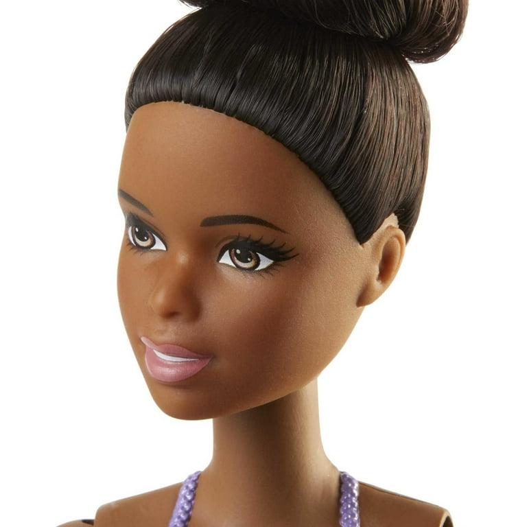 Black ballerina barbie doll sale
