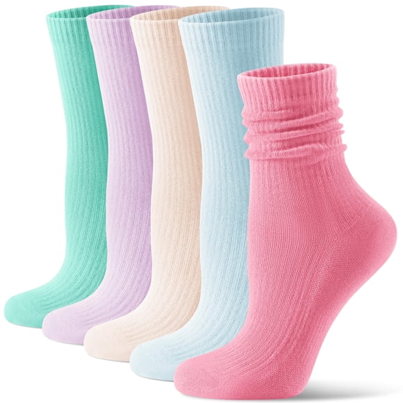 Pack de 5 Medias CS CELERSPORT de Algodón Retro para Mujer