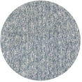 thumbnail image 1 of HomeRoots 352625 6 ft. Round Polyester Slate Heather Area Rug, 1 of 1