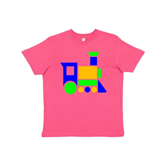 Inktastic Cute Colorful Train Youth T-Shirt