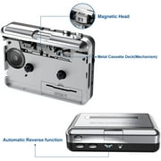DIGITNOW Portable USB Cassette Tape Player Capture MP3 Audio Music, Compatible With Laptop and Personal Computer, Convert Walkman Tape Cassette To MP3 Format