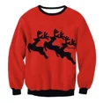thumbnail image 3 of Suéteres navideños feos, jerséis verdes, sudadera con estampado 3D divertido para fiestas navideñas, sudadera de Jesús para fiestas, cumpleaños y Navidad, 3 of 5