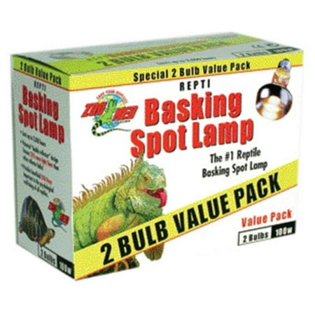 - Zoo Med Basking Spot Lamp - 2 pack