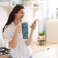 thumbnail image 5 of Yayeee 40oz Stainless Steel Tumbler with Straw and Handle Double-Wall Insulated Travel Water Bottle, Cartoon Beach Pattern, 5 of 8