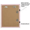thumbnail image 6 of Americanflat 10x12.5 Kids Art Frame with 8.5x11 Mat Holds 100 Art Pieces Magnetic Letter Size Display - Light Pink, 6 of 8