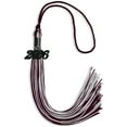 thumbnail image 5 of Endea Graduation Maroon/Silver Mixed Color Graduation Tassel with Black Date Drop, 5 of 10