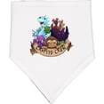 thumbnail image 2 of Inktastic Cryptid Crew Baby Bandana Bib, 2 of 4