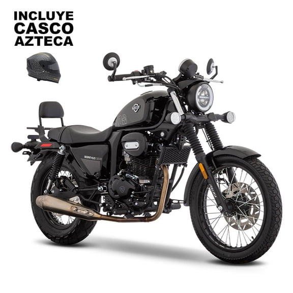 MOTOCICLETA CHOPPER TC300 NEGRO