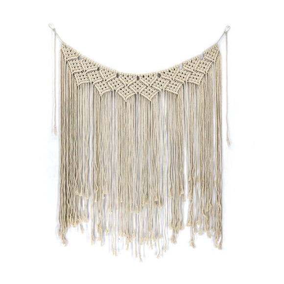 LCXmlly Tapisserie Murale Tissée à la Main Rideau en Macramé Pendentif Décoration Maison