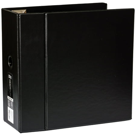 UPC: 0735854750558 | Office Depot® Brand Heavy-Duty D-Ring Binder  5  Rings  59% Recycled  Black