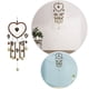 thumbnail image 2 of Campanas De Viento Con Forma De Corazón Para Amantes De La Jardinería. Campanas De Viento Para Interior Y Exterior. Campanas De Viento Con Forma De Corazón Para El Hogar. Regalos Para Mamás. Balcón., 2 of 6