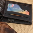 thumbnail image 3 of Purse Wallet Coin Cuero en Efectivo Portátil para El Día Del Padre Acción Gracias, 3 of 9
