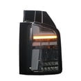 thumbnail image 3 of RTMOTO LED Taillights Taillamps Assembly Compatible with Transporter T5 2010-2015 Amber Sequential Signal,White Reserve,Brake White Tubes Blacked-out Lens, 3 of 8