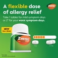 thumbnail image 4 of Zyrtec 24 Hour Low Dose Allergy Relief Tablets with 5 mg Cetirizine HCl, 35 Count, 4 of 10