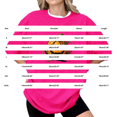 thumbnail image 3 of Bovemsi Tops for Women Trendy Soft Drop‑Shoulder Striped 2D Short‑Sleeve Prints Fashion Outfits Clothes XXL, 3 of 4