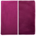 thumbnail image 1 of 20" x 20" Cover Only Throw Pillowcase Reversible - Sliding Raspberry: 2 PCS / 4 Sided. Luxurious, Microsuede/Microplush Fabric - Softest / High Thread Count - Washable, Outstanding Beauty & Comfy, 1 of 9