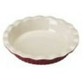 thumbnail image 2 of Good Cook 9 Inch Ceramic Pie Plate, Red, 2 of 2