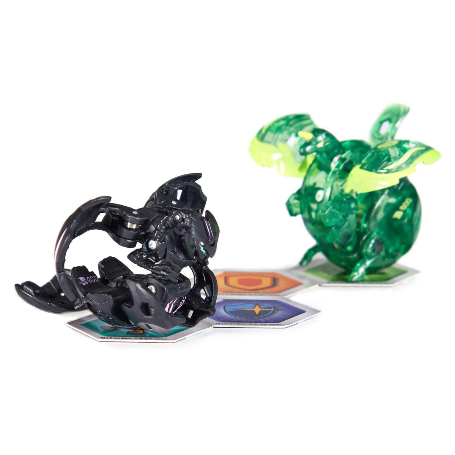 Coffret collection Bakugan Legends, lot de 4 comprenant Auxillataur Bakugan, Talan Geogan, Pegatrix Nova, Dragonoid Ultra et 6 BakuCores, jouets pour enfants à partir de 6 ans