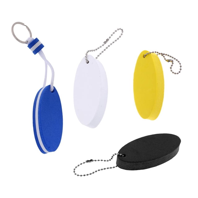 4x novedad divertida lvero flotante de navegación lvero de flotador de boya shamjiam Llavero flotante