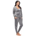 thumbnail image 2 of Felina - Womens Velour Zip Hoodie and Jogger Set  Soft 2-Piece Tracksuit Lounge Set, 2 of 3