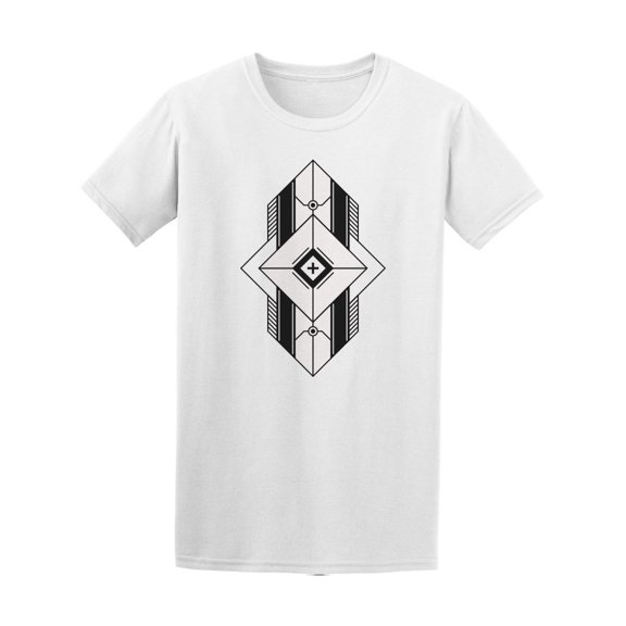 Geometry Art Futuristic Tee Men's -Image by Shutterstock