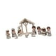 thumbnail image 3 of Juego de 12 esculturas de Jesús nacido, estatuas navideñas del nacimiento de Jesús, Santísima Virgen María, Santa blanco, 3 of 9