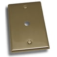 thumbnail image 1 of Residential Essentials 10812SN Single Cable Jack Switch Plate- Satin Nickel, 1 of 3