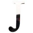thumbnail image 1 of 2Pcs Letter Ornament Waterproof Removable Silver-plated 3D Mirror Surface Acrylic Decal for Wedding, 1 of 9