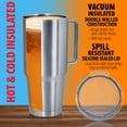 thumbnail image 4 of MAXAM KTXTUM64H Gobelet Mural Double en Acier Inoxydable 64 oz avec Poignée et Couvercle, 4 of 4