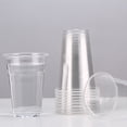 thumbnail image 3 of Vasos desechables de plástico transparente [50 piezas] JAMW Sencillez, 3 of 4