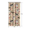 thumbnail image 5 of Pugs and Pioneer Flower Shower Curtain 36"x72" ,Bathroom Decorative Shower Curtains Set with 12 Hooks,Modern Waterproof Washable Shower Curtain, 5 of 6