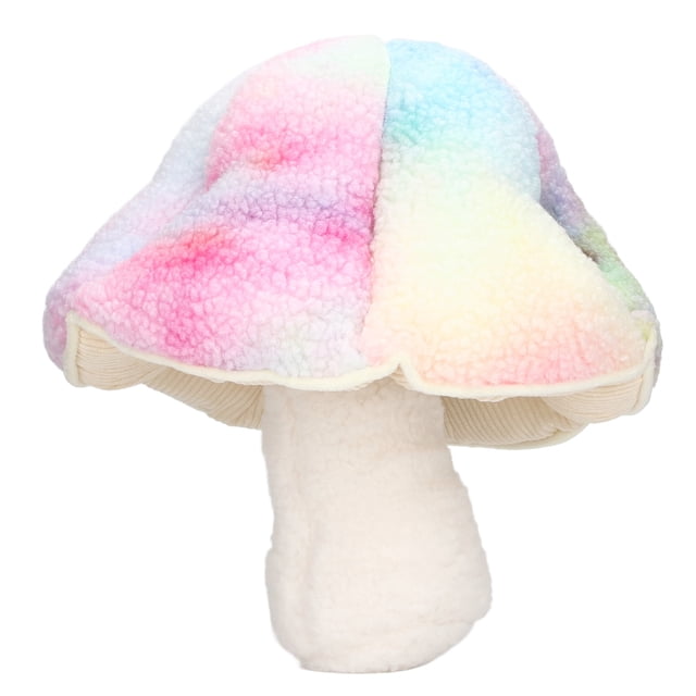 Plush Mushroom Toy, Gift Choice Lifelike Child Stuffed Pillow Toy For Boys Red Color