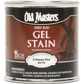 Bartley's Gel Stain - 1 Quart In Honey Color | Easy Wood Stain, No Drip Formula For Furniture & Doors